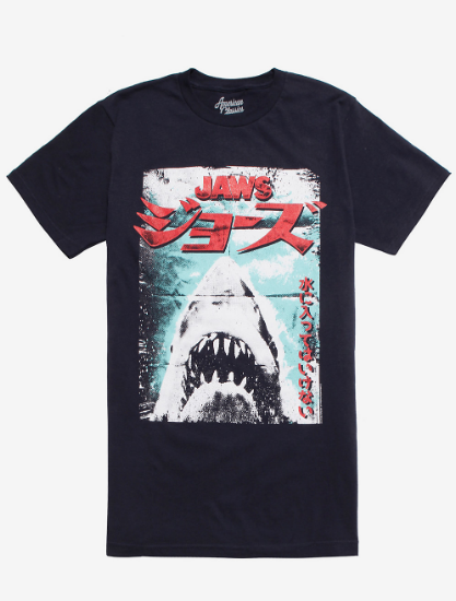 jaws poster t shirt